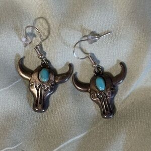 Cow earrings